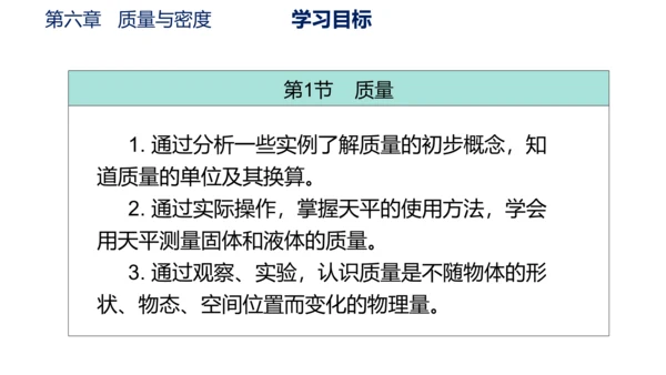 第六章 质量与密度（单元解读课件）-八年级物理上册同步备课系列（人教版）28页ppt