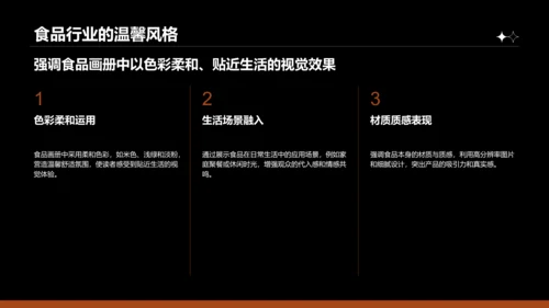 橙色商务风通用行业画册图集PPT模板
