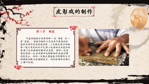 皮影戏民间艺术通用PPT模板