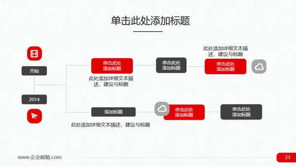 实用红色商务工作总结分析报告通用PPT模板