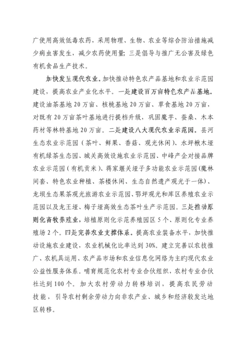 县低碳试点工作实施专题方案.docx
