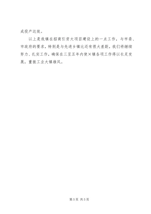 乡镇招商引资典型经验讲话材料_1.docx