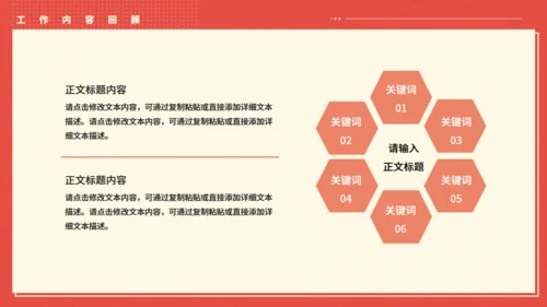橙红色员工职级晋升岗位竞聘述职报告通用PPT模板