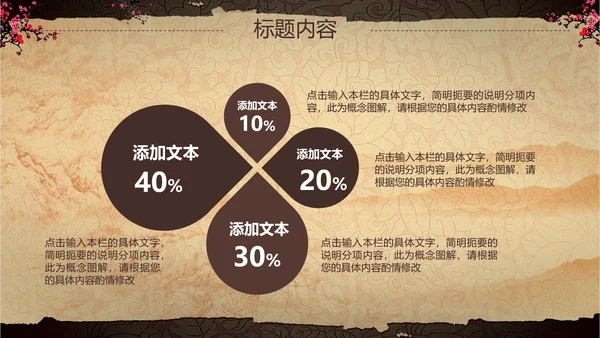 古典复古中国风兵马俑ppt动态模板
