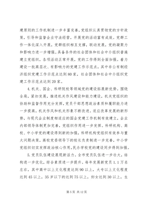 我市党的基层组织建设规划.docx