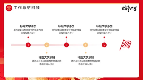 2025年蛇年大吉新年主题PPT模板