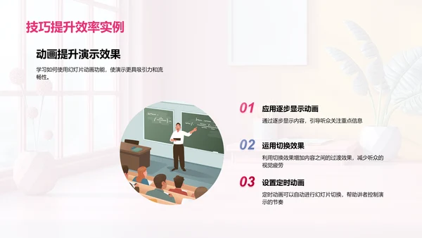 办公效率提升讲座PPT模板