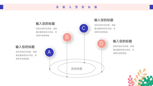 紫色插画风创意美妆营销策划方案PPT模板
