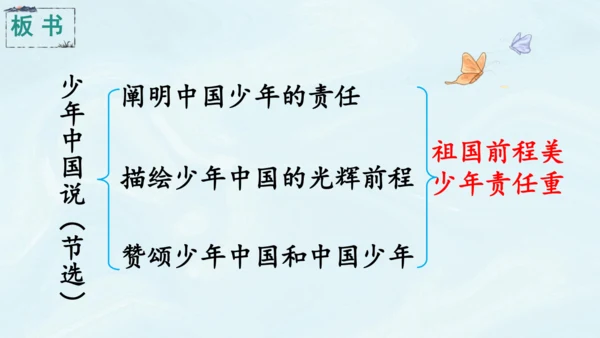 第13课《少年中国说》第二课时（教学课件）
