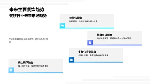 餐饮业年终总结报告PPT模板