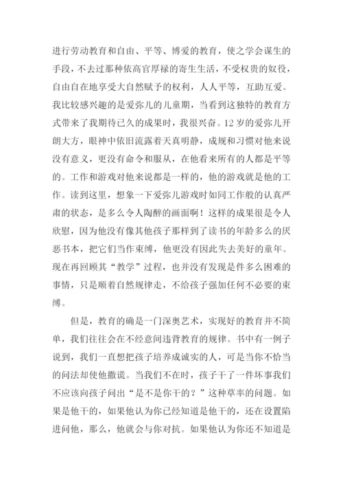 爱弥儿读后感1000字.docx