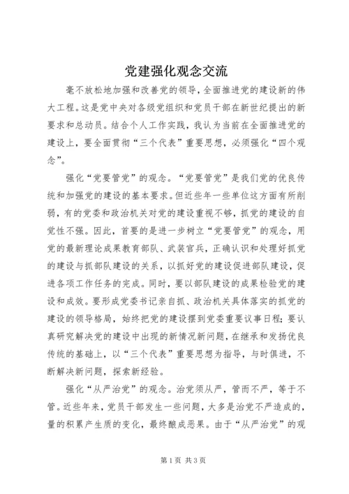 党建强化观念交流.docx
