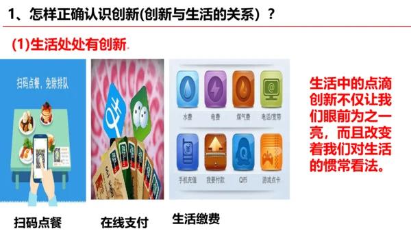 2.1创新改变生活 课件(共34张PPT)