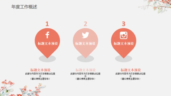 女生学妹粉色清新简约汇报总结通用PPT模板