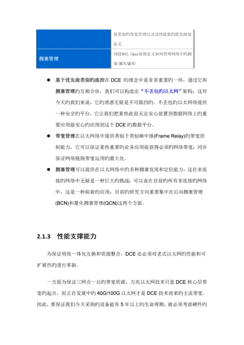 IDC网络重点技术专题方案.docx