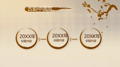 古香古色中医文化工作总结汇报计划动态PPT