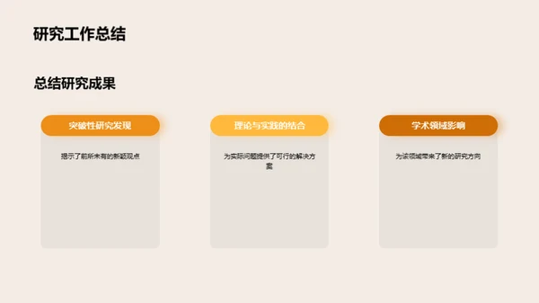 研究探索之旅