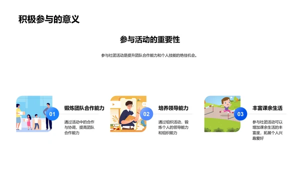 社团活动年度规划PPT模板