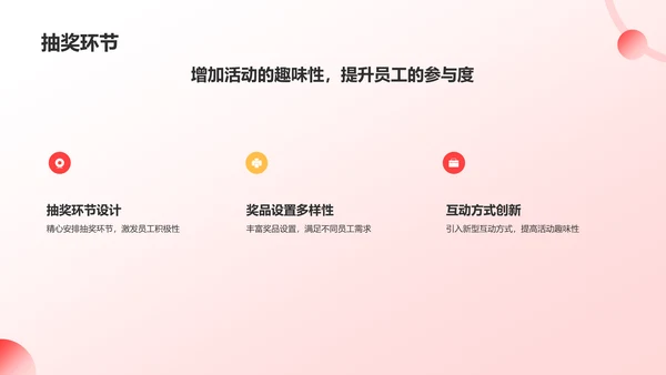 红色插画风优秀员工表彰PPT模板