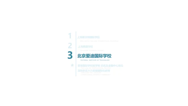 国际学校案例研究报告通用PPT模板