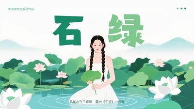 中国传统色之石绿