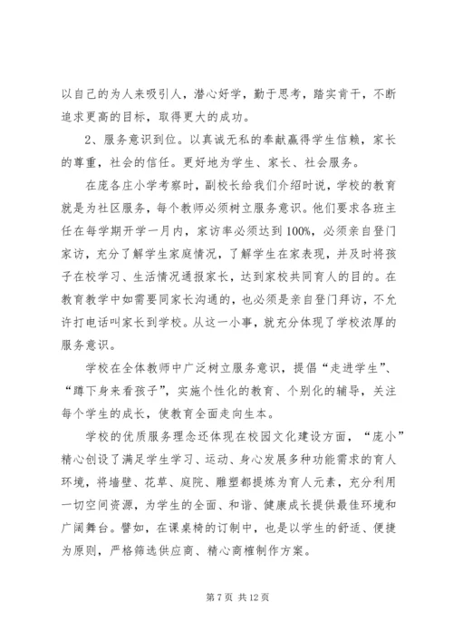 学校长岗位培训考察报告.docx