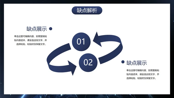 商务科技风工作总结汇报PPT模板