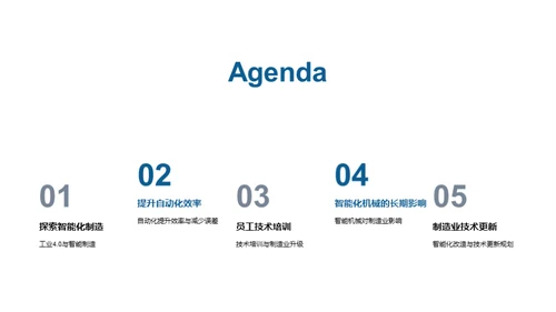 探索智能制造未来