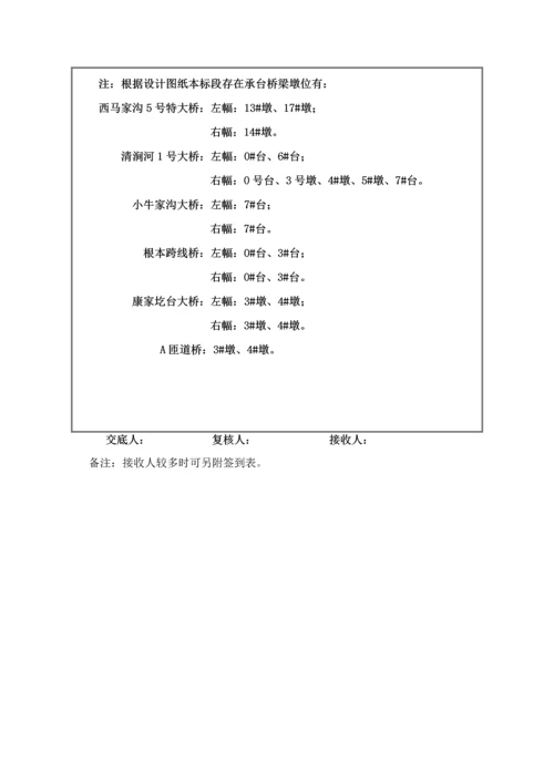 关键技术交底桥梁承台.docx