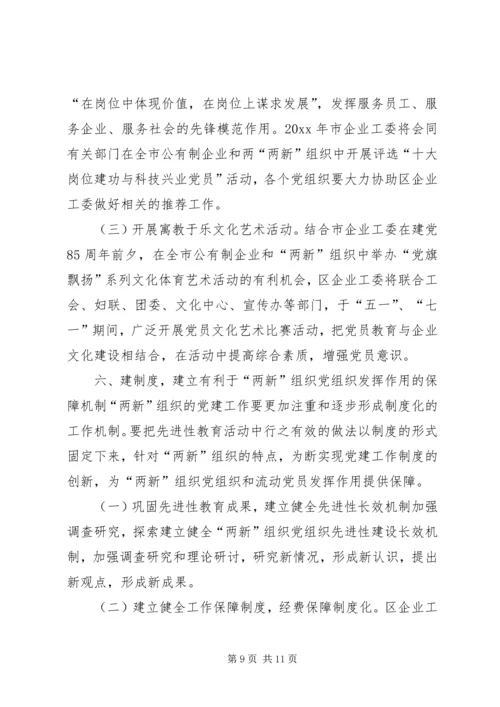 某区企业党建工作要点.docx