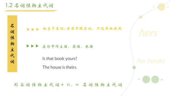 Unit 3 Is this your pencil 单元总结课件（3个板块）