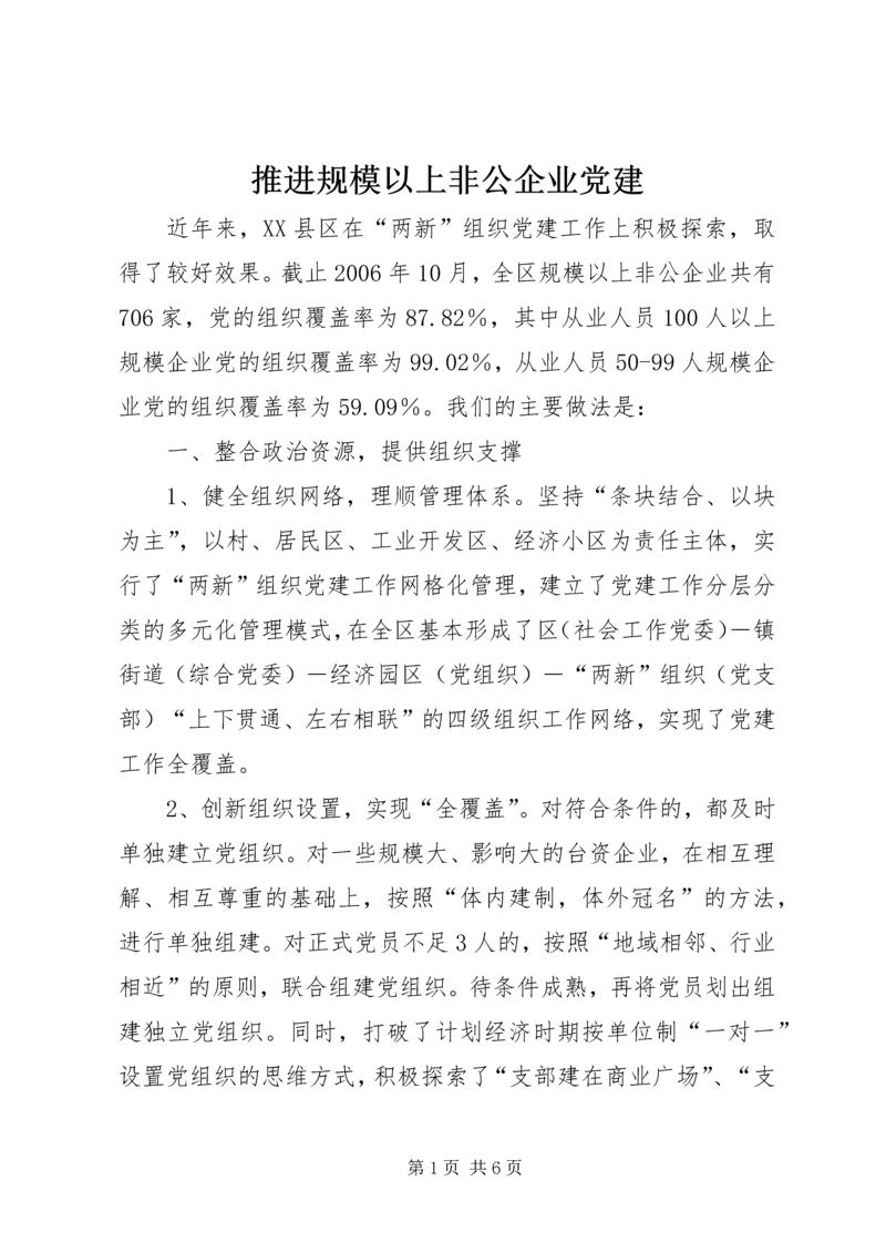 推进规模以上非公企业党建.docx