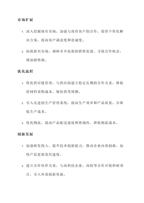 企业三年管理规划方案