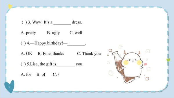 Unit 5 I like those shoes  Lesson 25- Lesson 26  课