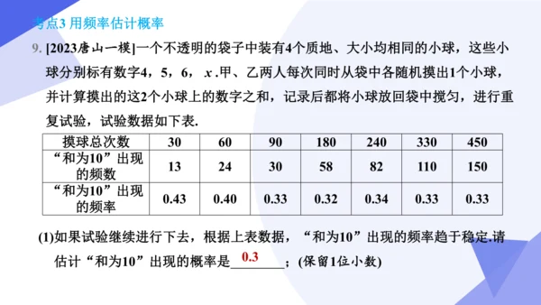 专题05概率初步（考点串讲，3大考点16大题型突破3大易错剖析）  课件（共40张PPT）