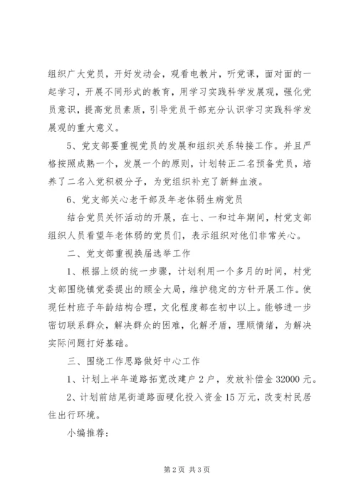 村支委党建工作计划.docx