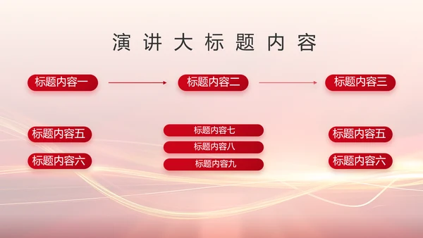 红色党建党支部工作汇报PPT党课