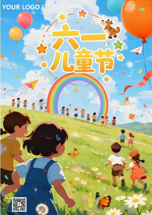 六一儿童节祝福海报7