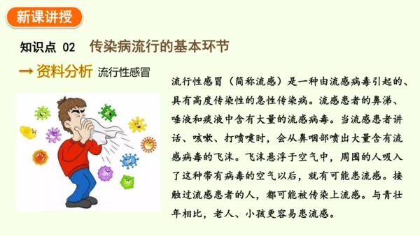 8.1.1传染病及其预防-八年级生物人教版下学期同步精品课件(共39张PPT)