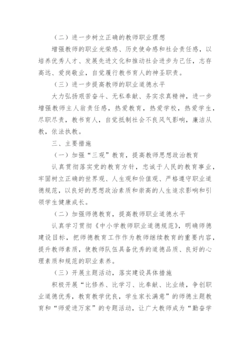 学校师德师风建设实施方案_1.docx