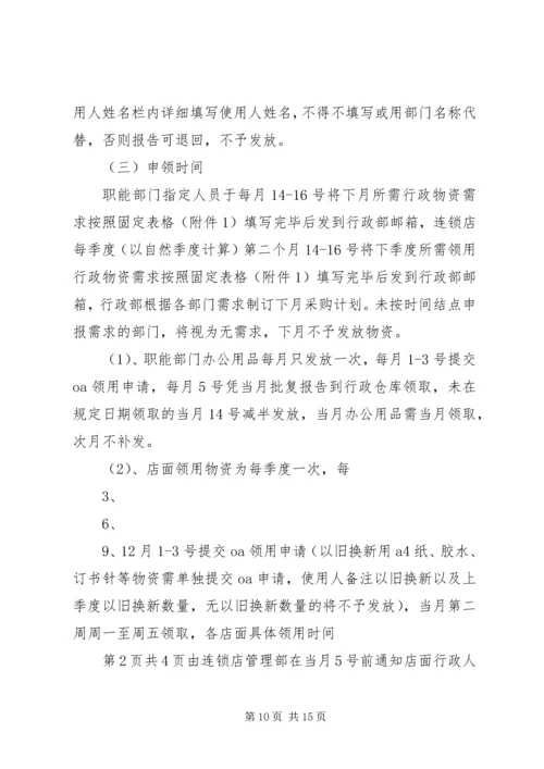 公司常用办公用品.docx