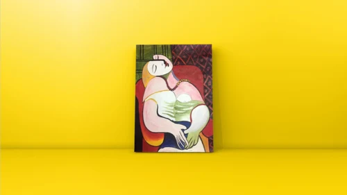 毕加索超现实时代艺术展通用PPT模板