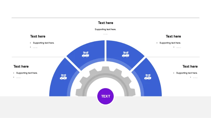紫色创意科技智能工作总结PPT案例