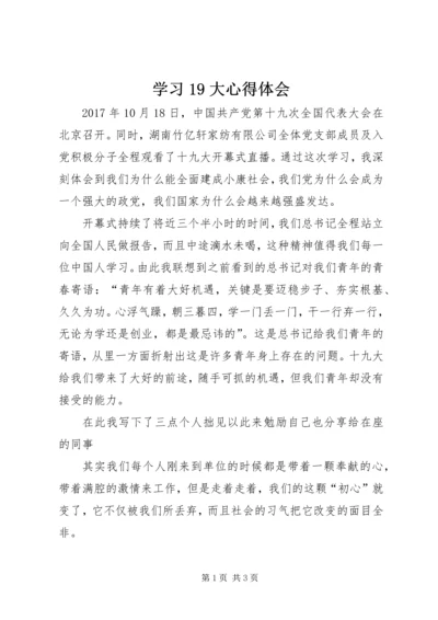 学习19大心得体会 (3).docx