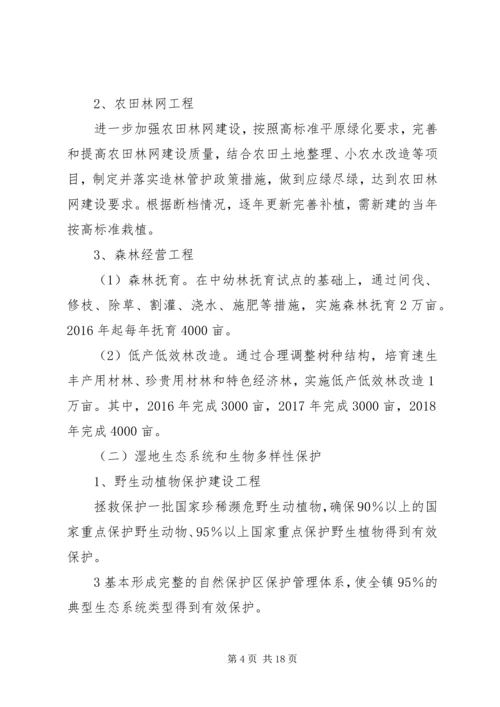 某市十三五林业发展规划 (5).docx