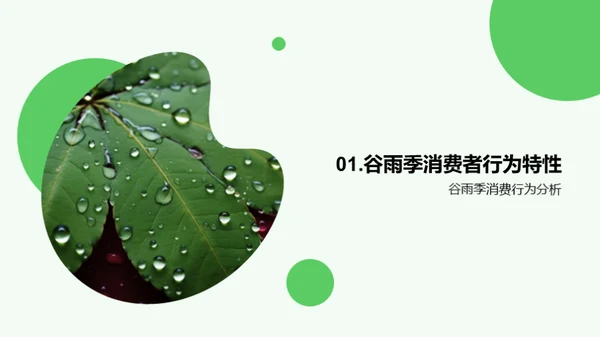 探寻谷雨季消费新动向