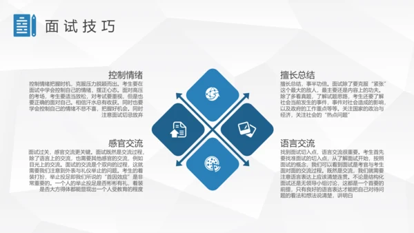 考公面试多用途话术通用PPT课件模板