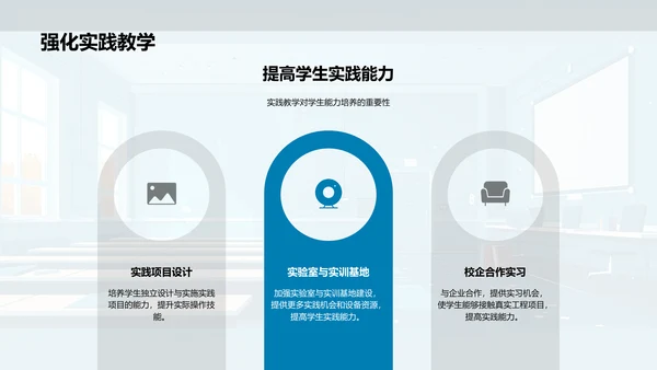 工程教育发展趋势PPT模板