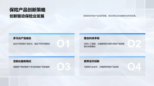 保险产品创新路径PPT模板