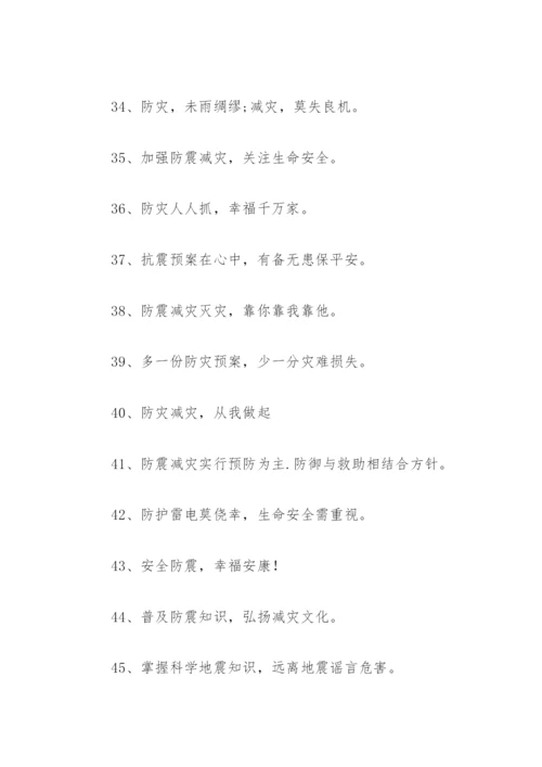 抗震救灾标语口号(精选96句).docx
